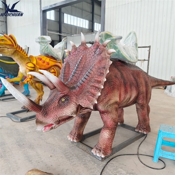 Animatronic Triceratops Ride